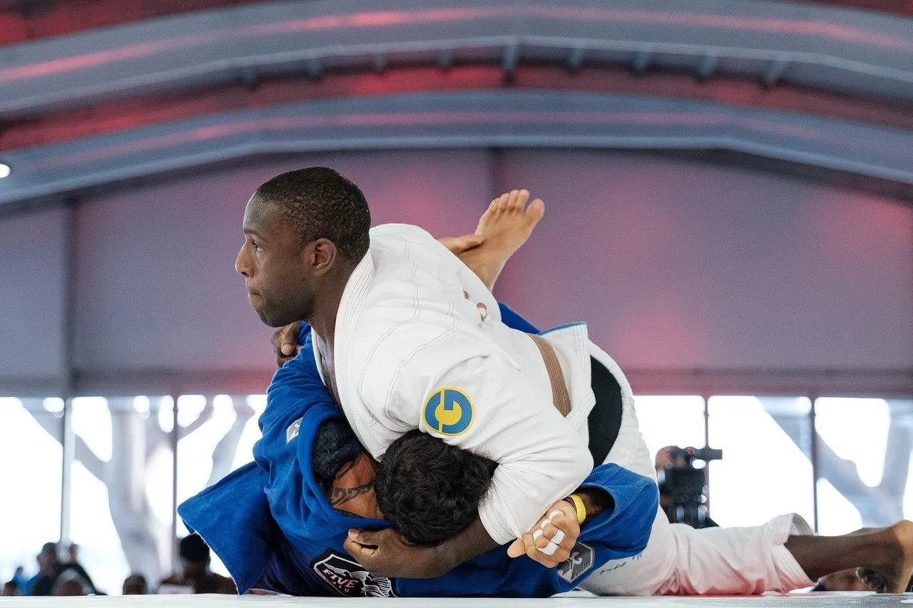 BJJ Athletes fighting